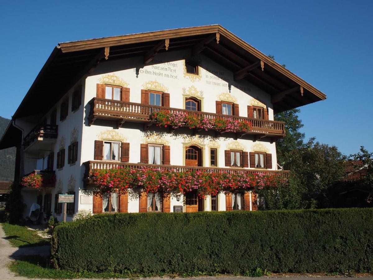Gaestehaus Stoanerhof Unterwössen Exterior foto